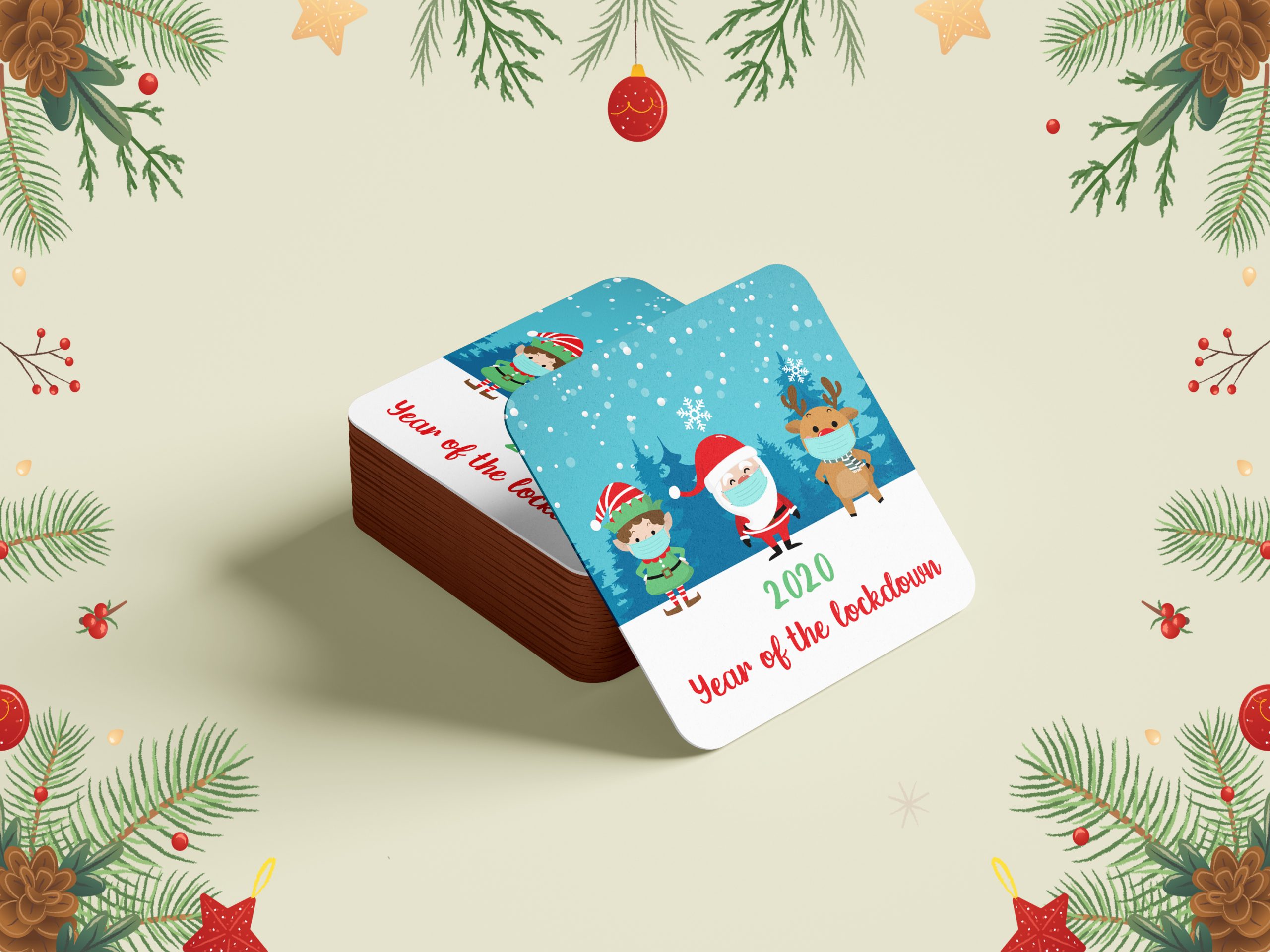 Christmas Design 3 Coaster
