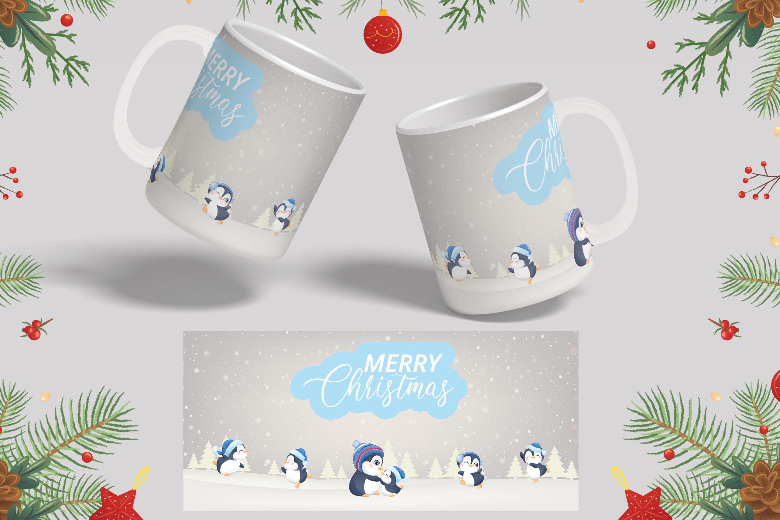 Christmas Mug Design 4