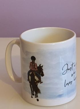 10oz Just A Girl Who Loves Horses Mug