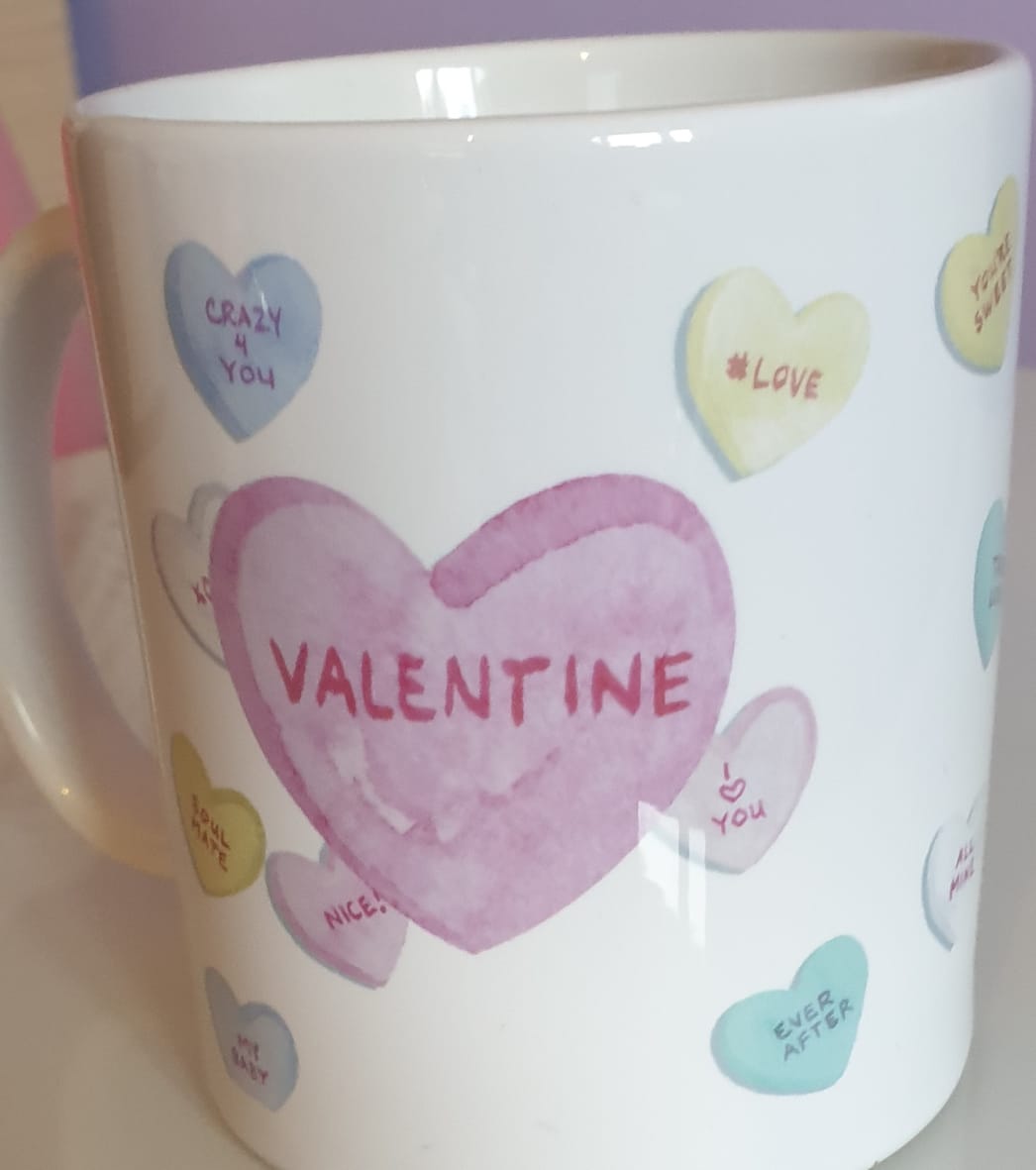 Valentines Love Heart Mug